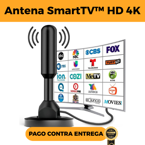 ANTENA TV DIGITAL HD 📡 - SignalMax™ + ENVÍO GRATIS 🚚